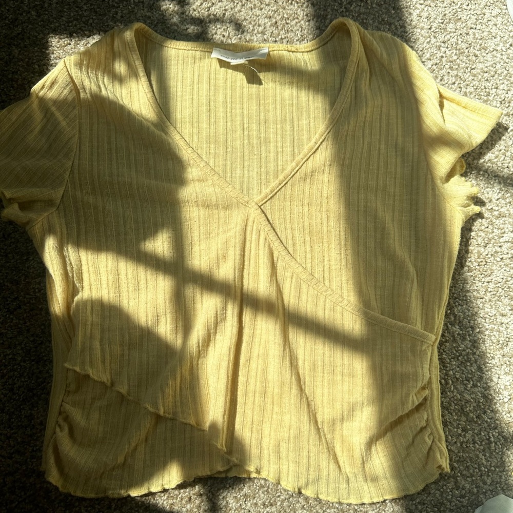 Yellow shirt from TJ Maxx